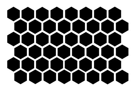 Hexagon Stencil-0