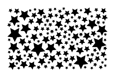 Star Confetti Stencil-0