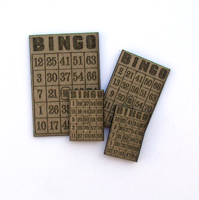 Miniature Bingo Card MASH-0