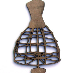 Wire Cage Dress Form-0