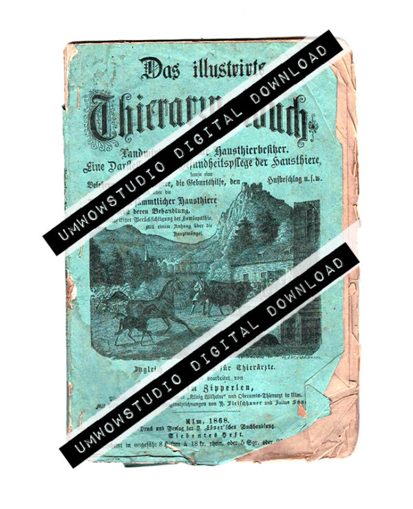 1808 German Booklet : Teal-0