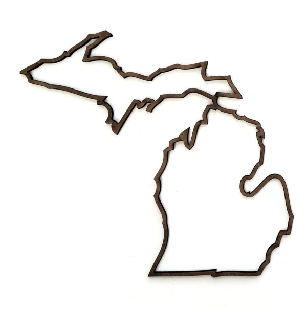 Michigan Outline 6 inch-0