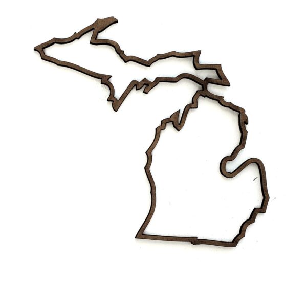Michigan Outline 4 inch-0