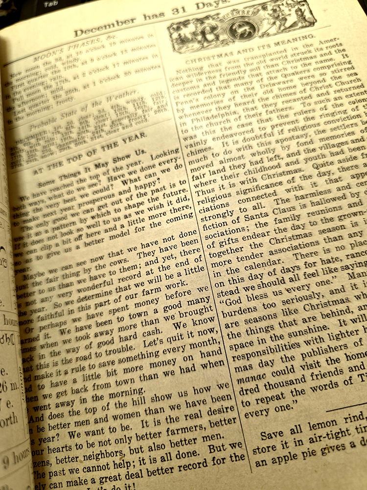 Vintage Almanac - Image 3