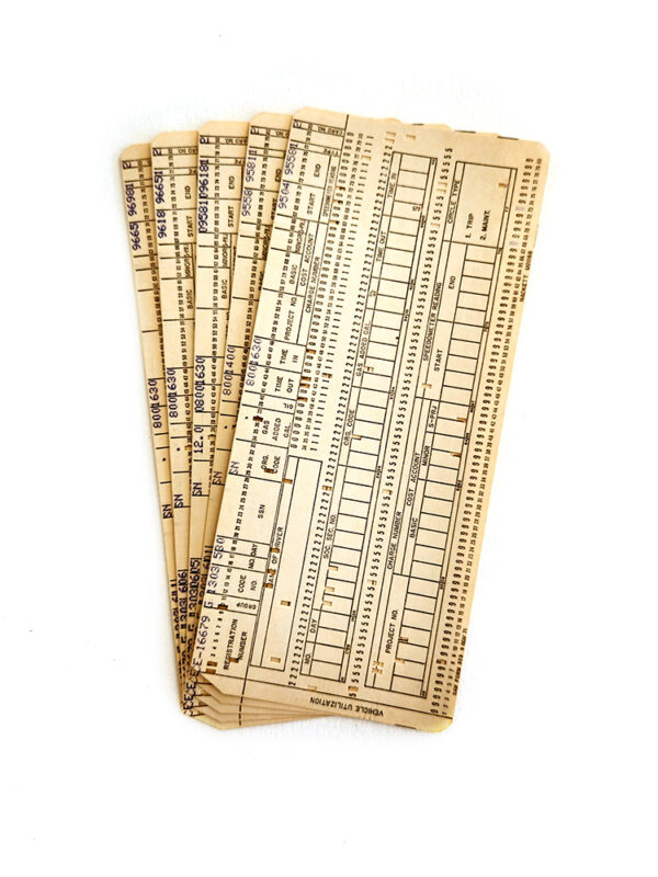 Punched Time Cards