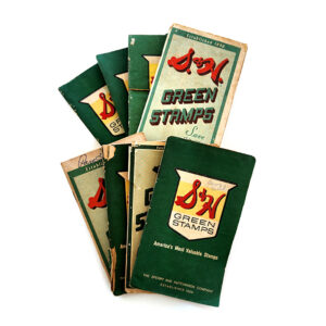 S&H Green Stamps Book