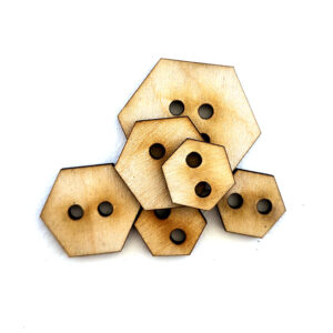 Hexagon Buttons