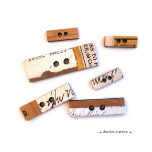 Collaged Buttons - BAR