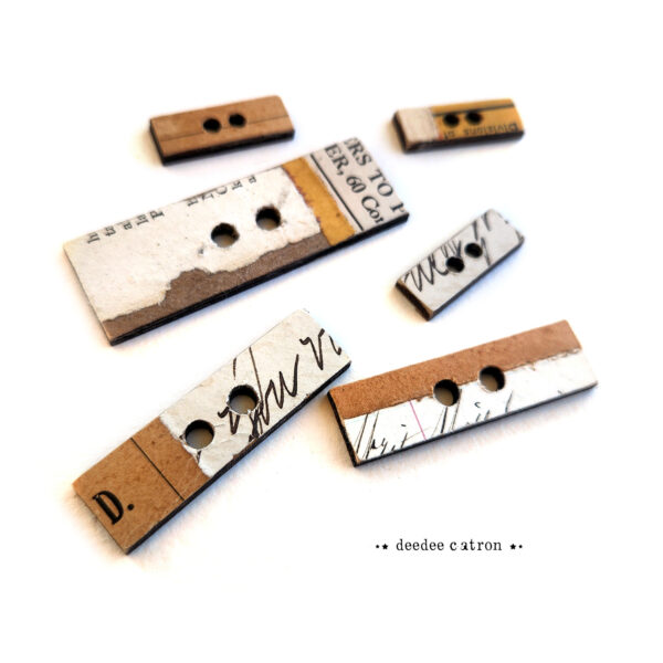 Collaged Buttons - BAR - Image 2