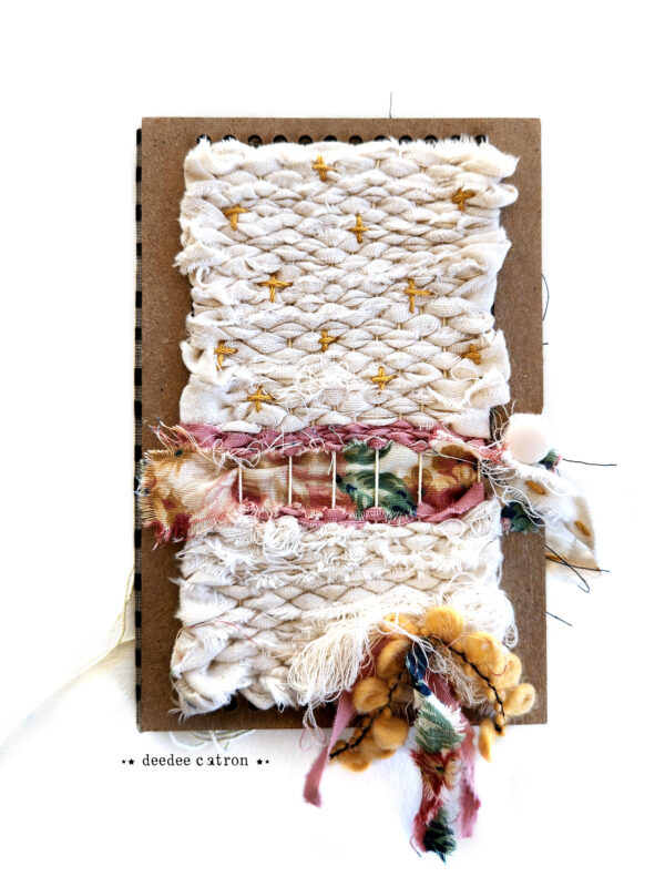 4x6 Woven Cover Book - Pink Lemonade