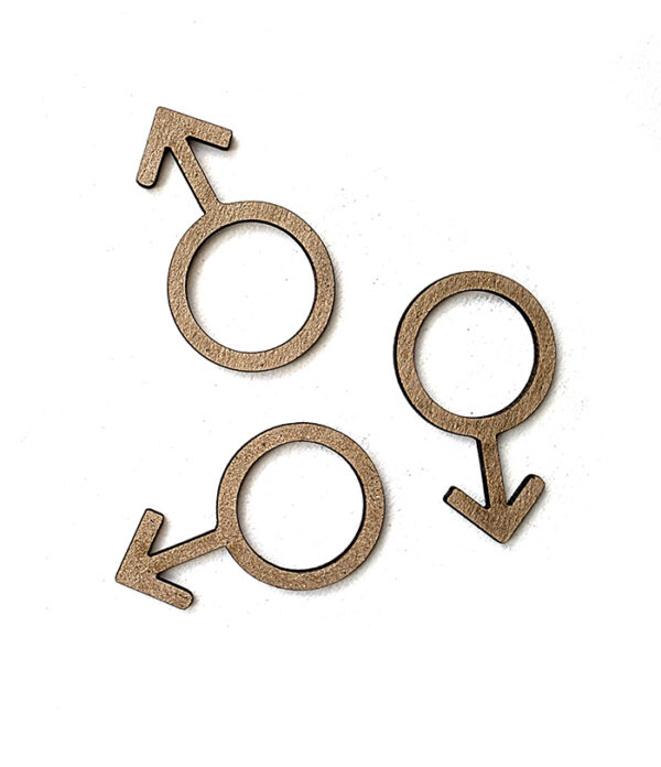 Identity Symbol : Male - Image 2