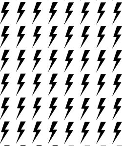 Micro Lightning Bolts Stencil