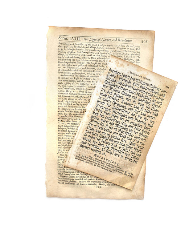 Rare Bible Pages - Image 2
