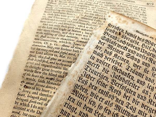 Rare Bible Pages - Image 3