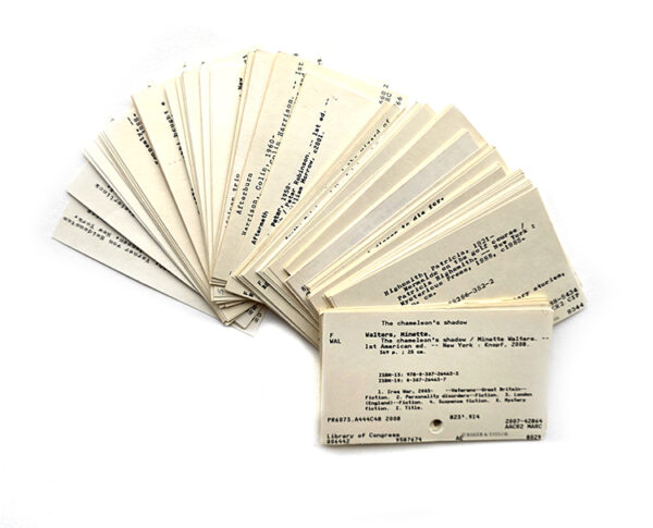Library Index Cards - Image 2