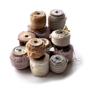 Vintage Fabric Spools