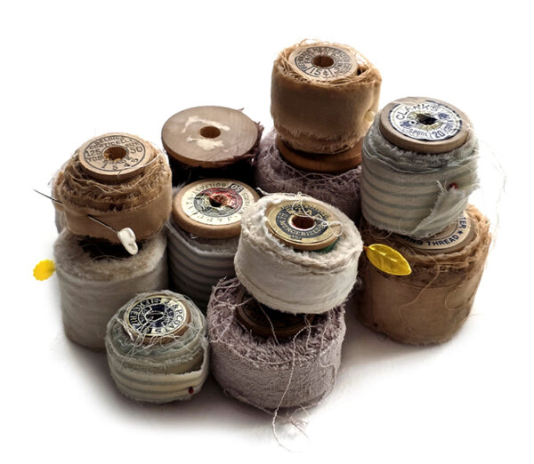 Vintage Fabric Spools - Image 3