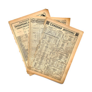 Railroad Directory Pages