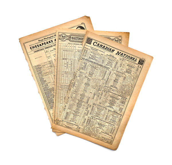 Railroad Directory Pages