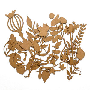 UmWOW Cuts – Florals – Kraft Card