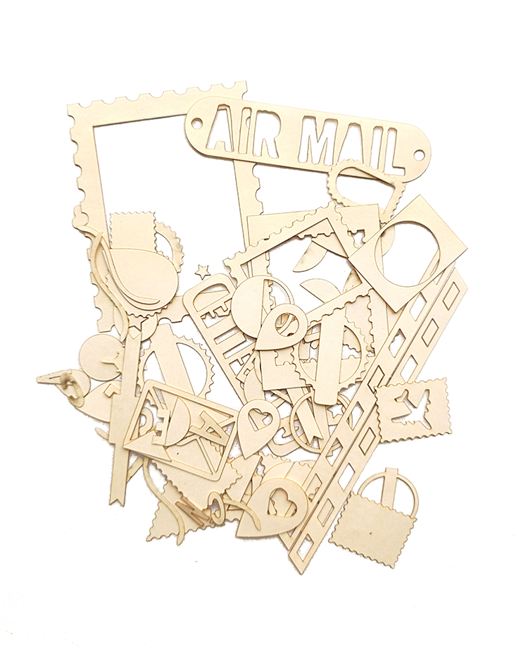 UmWOW Cuts – Airmail – Manila Paper
