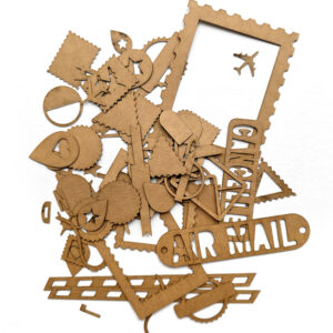 UmWOW Cuts – Airmail – Kraft Card