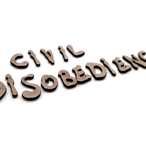 Civil Disobedience Spray Paint