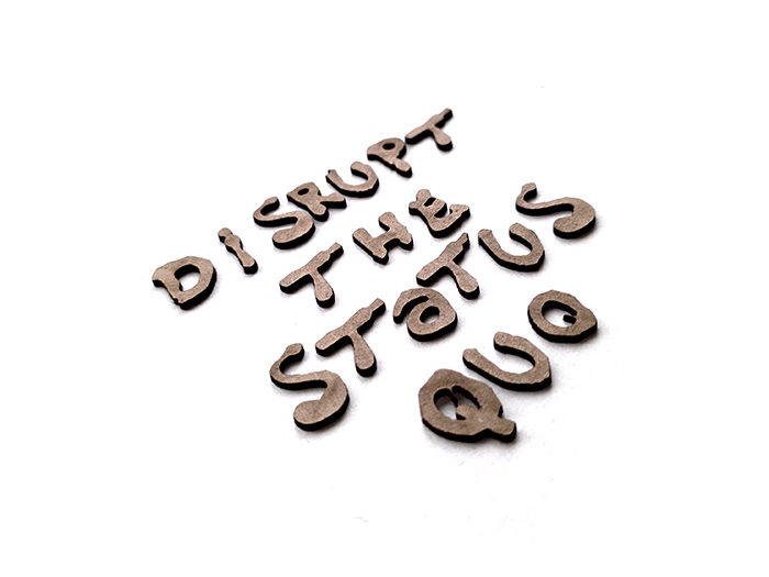 Disrupt The Status Quo Spray Paint - Image 2