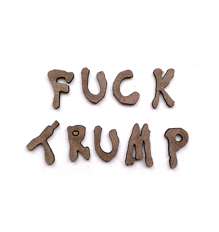 Fuck Trump Spray Paint