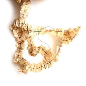 Ruffled Pattern Ribbon - 1 yard