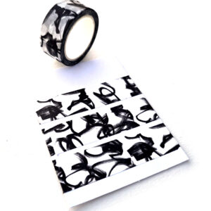 Brushed Handwriting Washi Tape