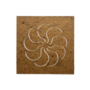 Sashiko Stencil - Chrysanthemum