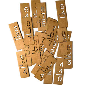 UmWOW Cuts ā Mini Flashcard Stencils KRAFT