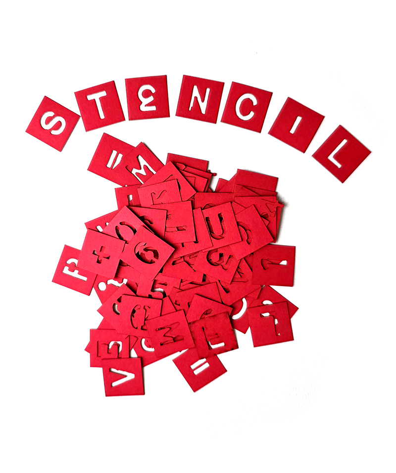 UmWOW Cuts – Stencils Red