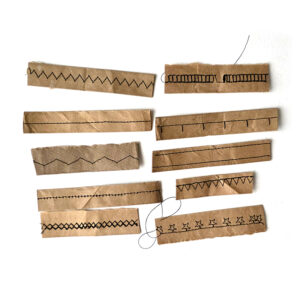 Scrap Medley : Stitched Kraft