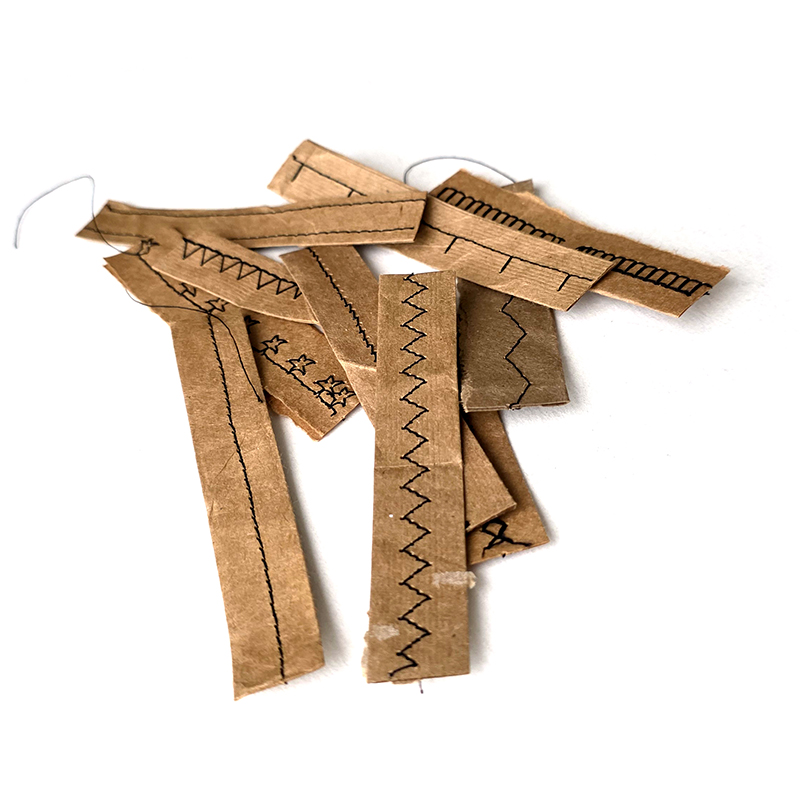 Scrap Medley : Stitched Kraft - Image 4