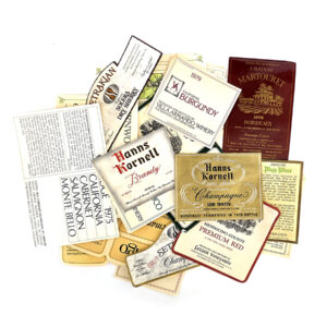 Labels - Wine, Champagne +