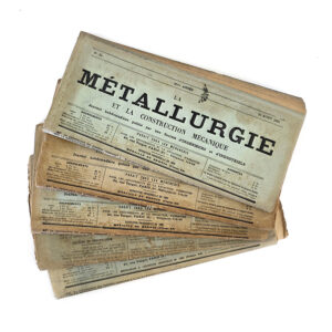 French La Metallurgie Et La Construction Mecanique