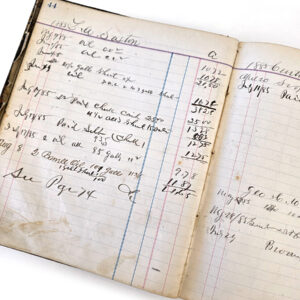 1885 Ledger