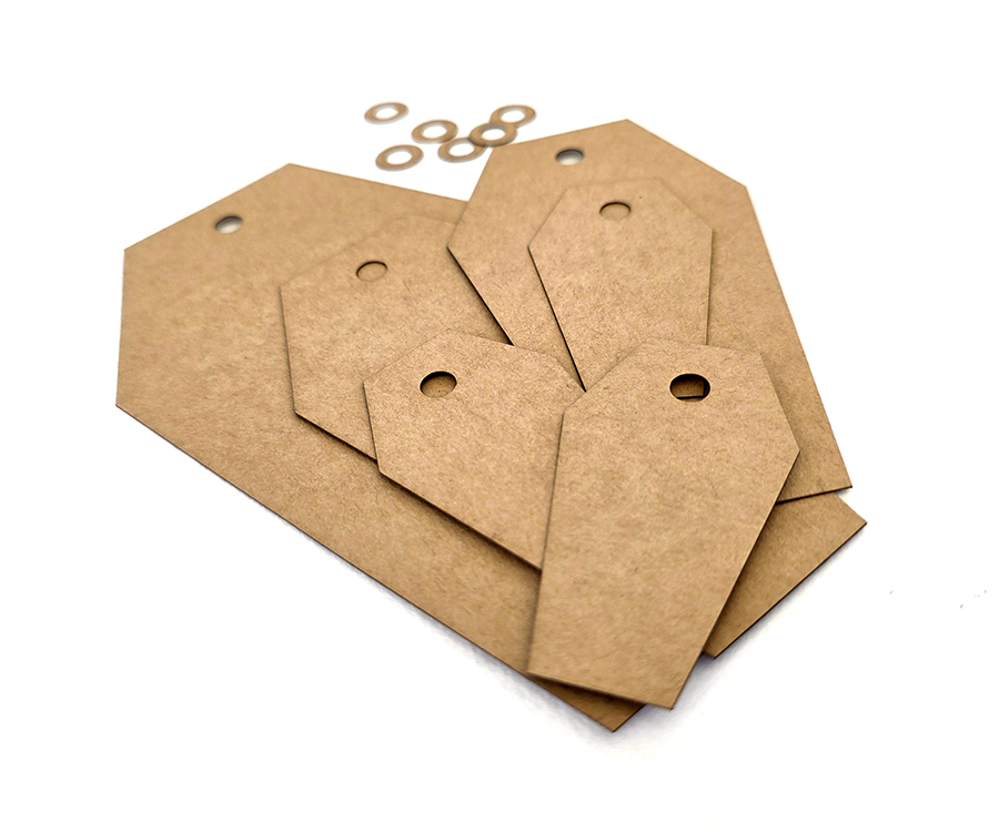 Kraft Tags : Coffin MIX - Image 2